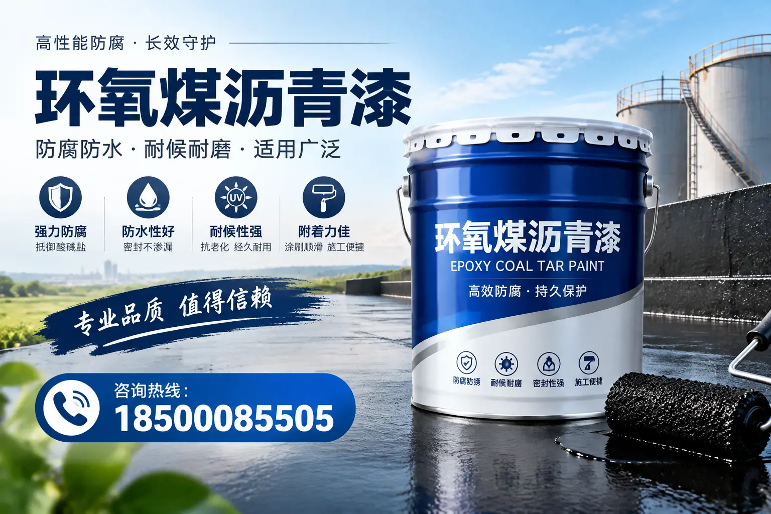 环氧煤沥青漆与油漆的区别，永清消费者最关心的问题